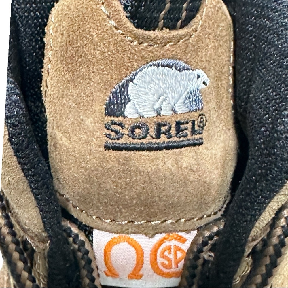 Sorel Lennox Hybrid Tan and Black X-Treme Sport Waterproof Unisex Hiking Boots - Picture 12 of 14
